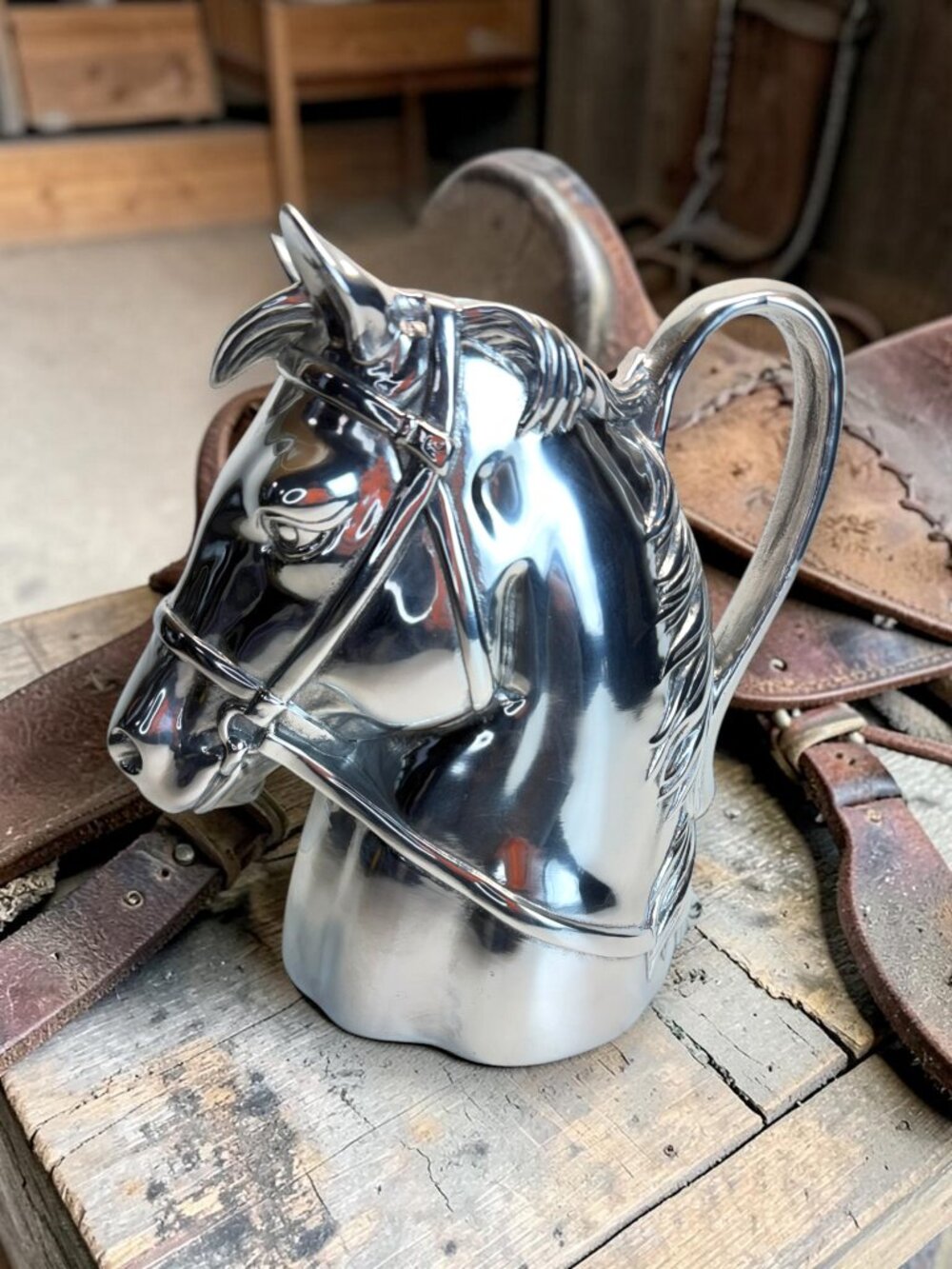 Arthur Court Thoroughbred Horse Pitcher - Rare Collectible! - Picture 2 of 6